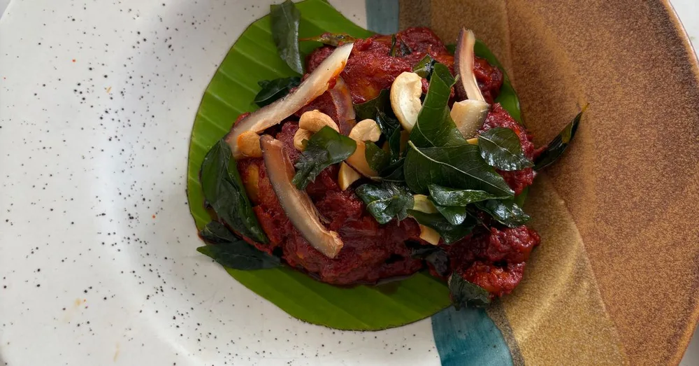 Chicken 65 served at Indian Bell