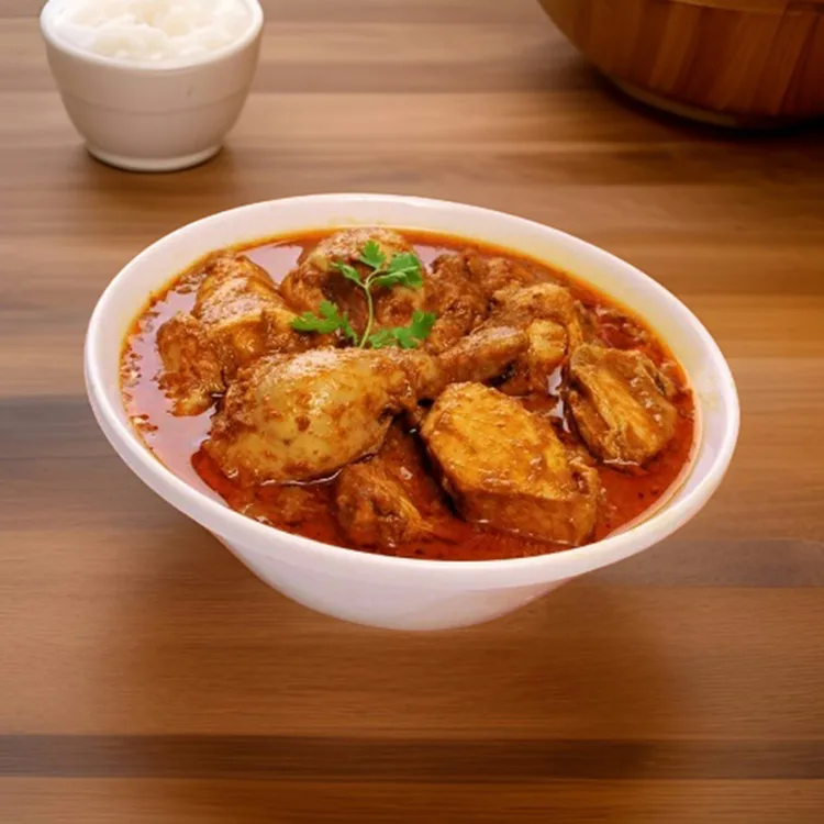 Chicken chettinadau served at Indian Bell