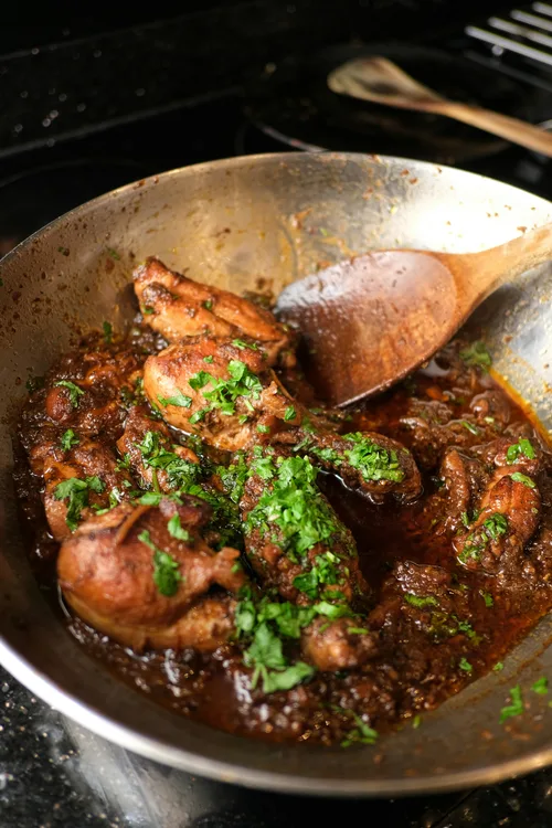 Chicken vindaloo served at Indian Bell