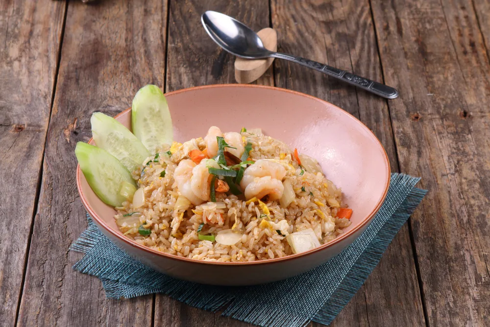 Fried Rice (Shrimp) at Indian Bell