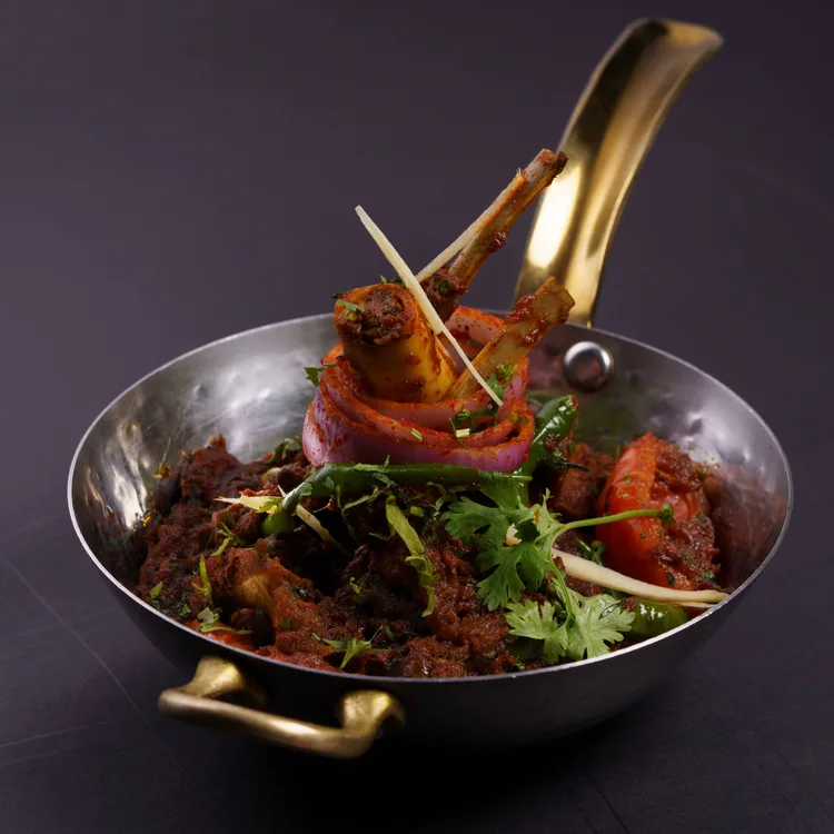 Vindaloo goat served at Indian Bell