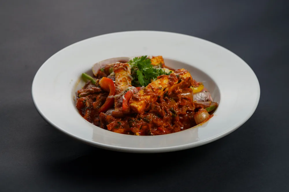 Kadai paneer served at Indian Bell