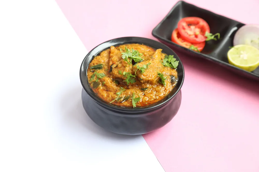 Navratan korma served at Indian Bell