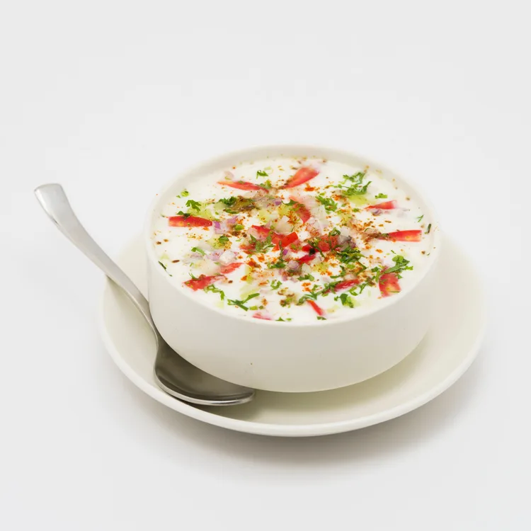 Raita served at Indian Bell