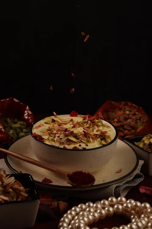 Rasmalai served at Indian Bell