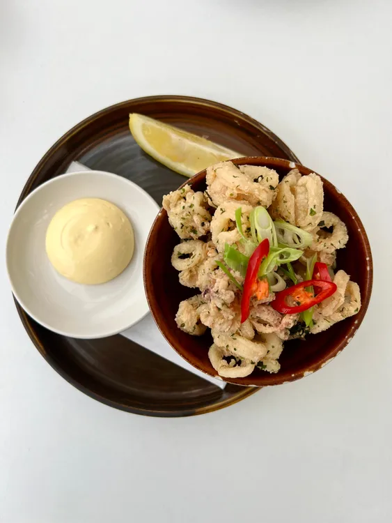 Salt & Pepper Squid at Indian Bell