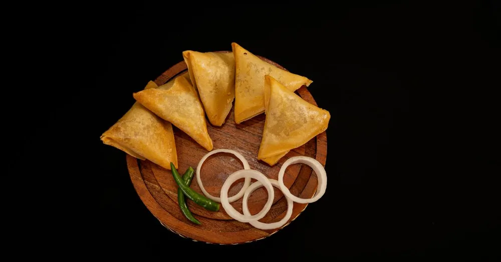 Samosa 2 vegetable served at Indian Bell