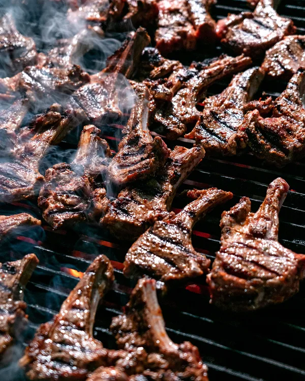Tandoori lamb chops served at Indian Bell