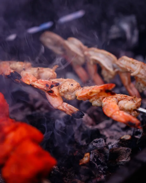Tandoori Shrimp at Indian Bell