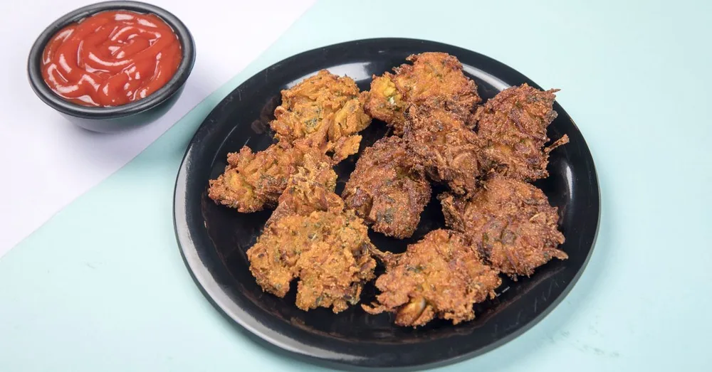 Vegetable pakora served at Indian Bell